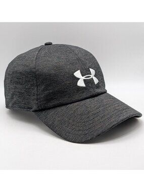 Under Armour Hat Gray Adjustable Strap Back Women's Running Lightweight Golf
